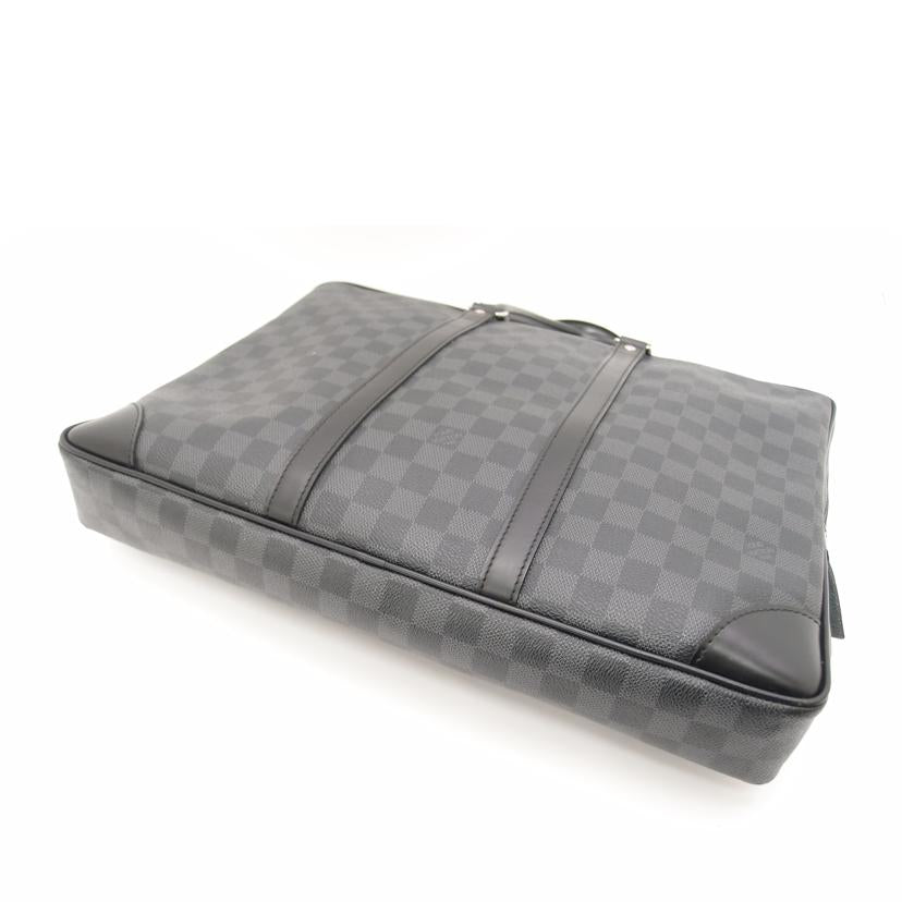 LOUIS VUITTON/ポルトドキュマンヴォワヤージュ/ダミエ・グラフィット/N41125//BA0***/Aランク/69