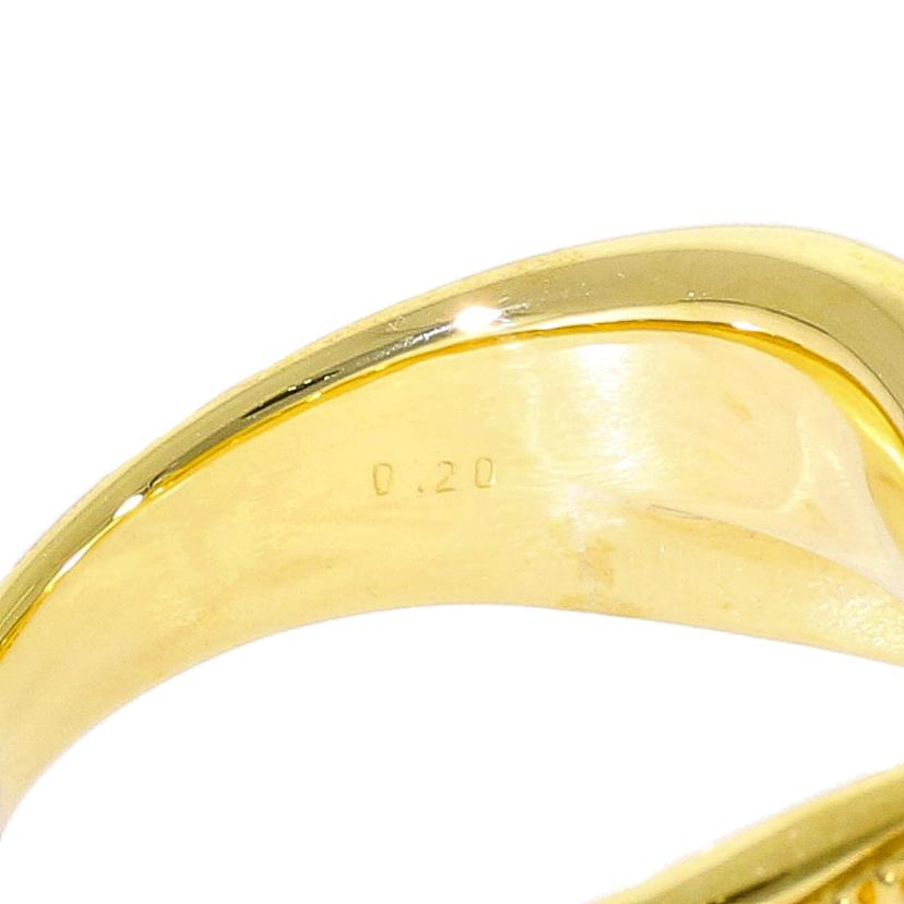 /◎ K18ダイヤリング0.20ct//Aランク/59