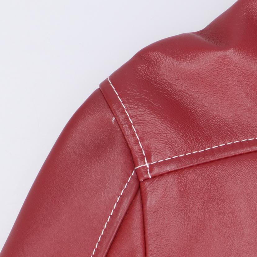 UNION JAP ユニオンジャップ/シングルライダースジャケット/赤茶//Aランク/18