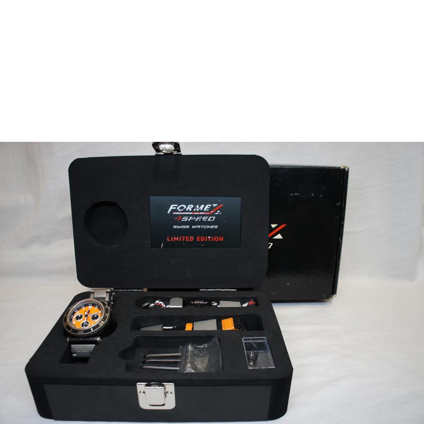 FORMEX フォーメックス/4SPEED499本限定/クロノグラフ/裏スケオートマ/DS2000//023****/ABランク/92