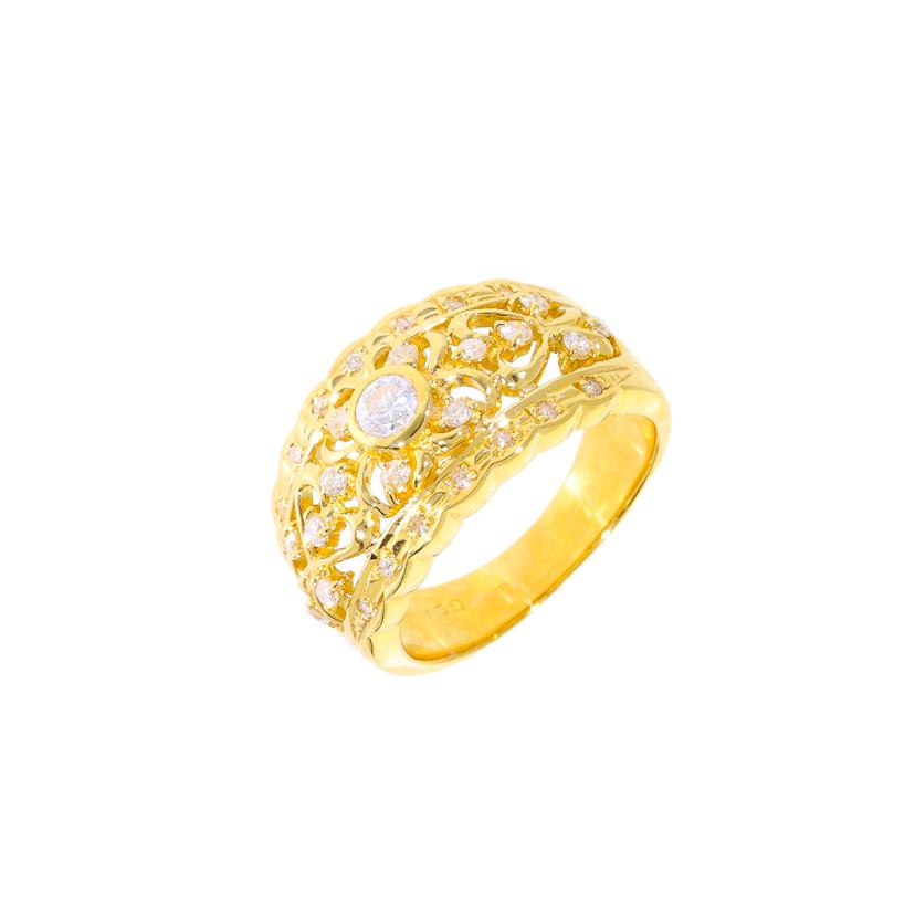 / K18ダイヤリング0.50ct//Aランク/92