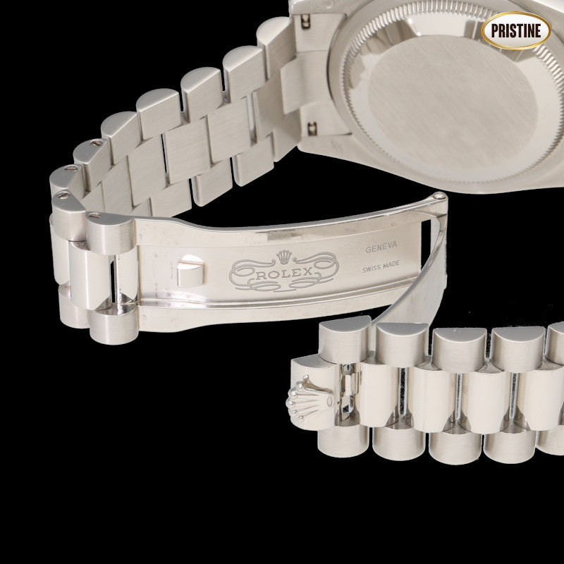 ROLEX ロレックス/デイデイト/ベゼルダイヤ/ダイヤ文字盤/プラチナ/118346//Y85*****/Aランク/75