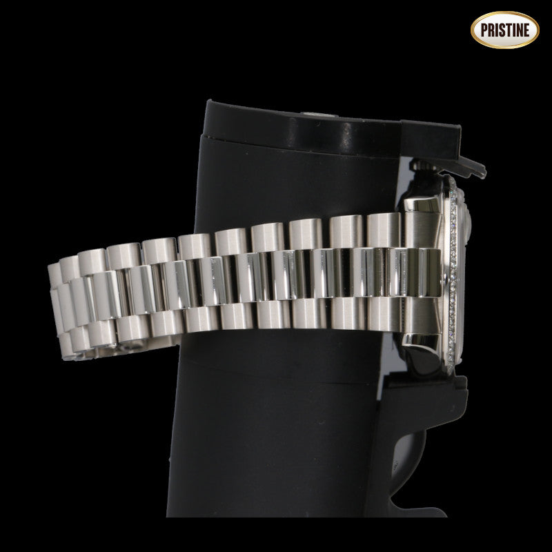 ROLEX ロレックス/デイデイト/ベゼルダイヤ/ダイヤ文字盤/プラチナ/118346//Y85*****/Aランク/75