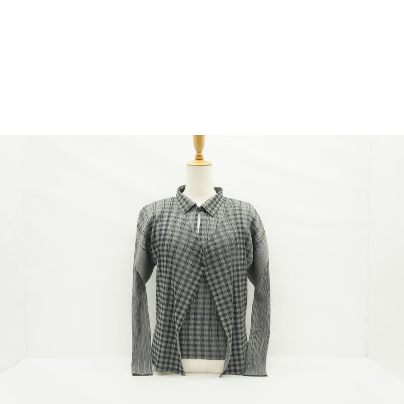 ISSEY MIYAKE イッセイミヤケ/PLEATS PLEASE チェックアンサンブル/PP73-J0526//サイズ:03/Aランク/91