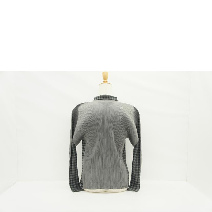 ISSEY MIYAKE イッセイミヤケ/PLEATS PLEASE チェックアンサンブル/PP73-J0526//サイズ:03/Aランク/91