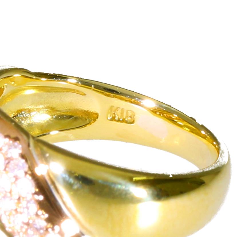 / K18ダイヤリング0.44ct//ABランク/92