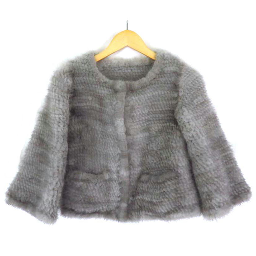BODY DRESSING Deluxe ボディードレッシングデラックス/フックボタン ミンクファージャケット/038-259942//Aランク/81