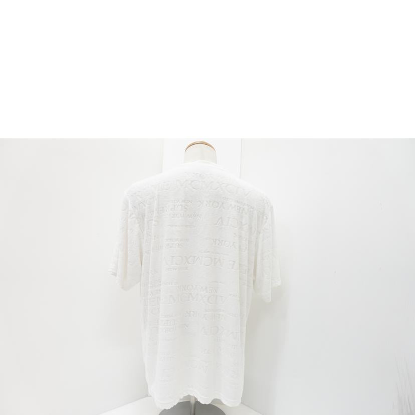 SUPREME シュプリーム/パイル生地Tシャツ/白//ABランク/88