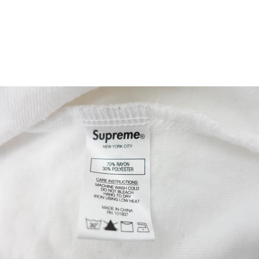 SUPREME シュプリーム/パイル生地Tシャツ/白//ABランク/88