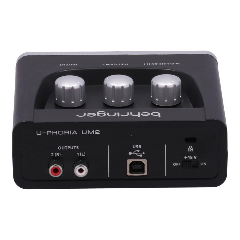 BEHRINGER ベリンガー /USBオーディオインターフェース/UM2/U-PHORIA UM2//S180750147AVV/Bランク/77