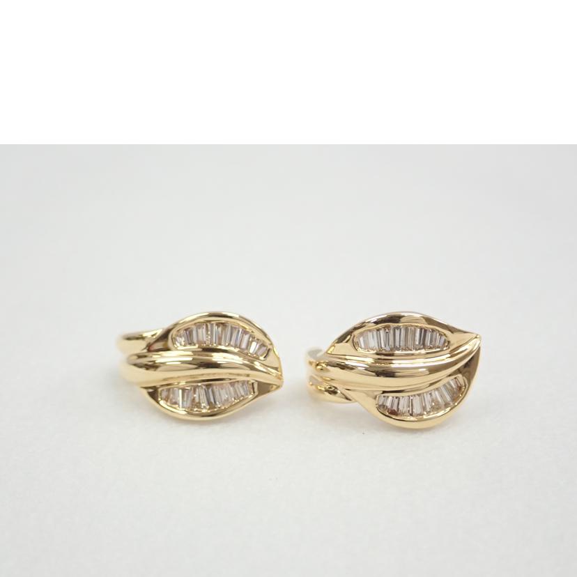/K18ダイヤピアス0.28ct×2/k18//Aランク/62