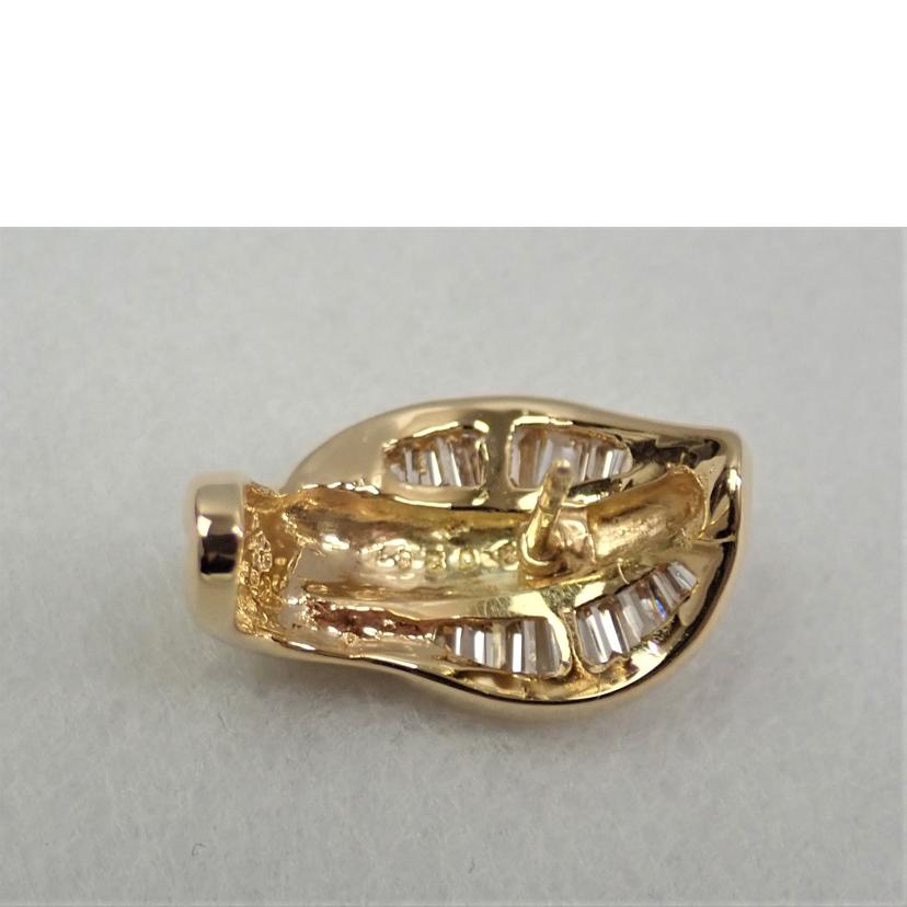 /K18ダイヤピアス0.28ct×2/k18//Aランク/62