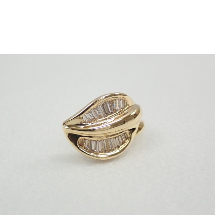 /K18ダイヤピアス0.28ct×2/k18//Aランク/62