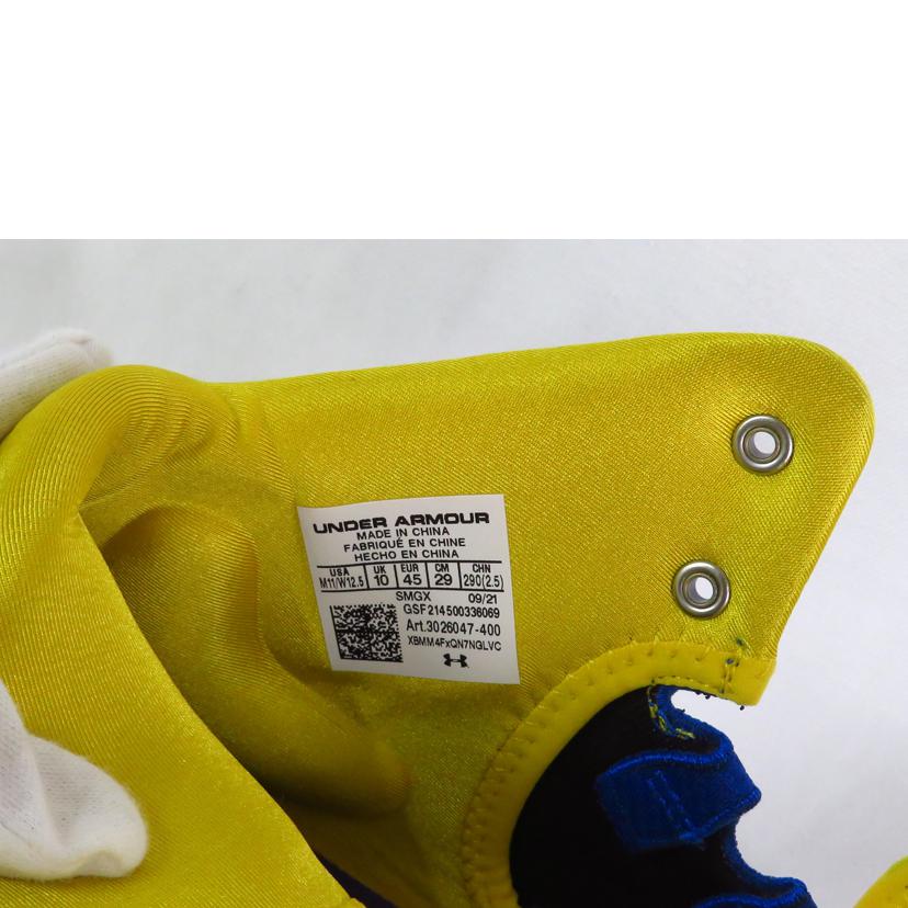 UNDER ARMOUR アンダーアーマー/CURRY 1 RETRO HOME 2021 スニーカー/3026047-400//Aランク/81