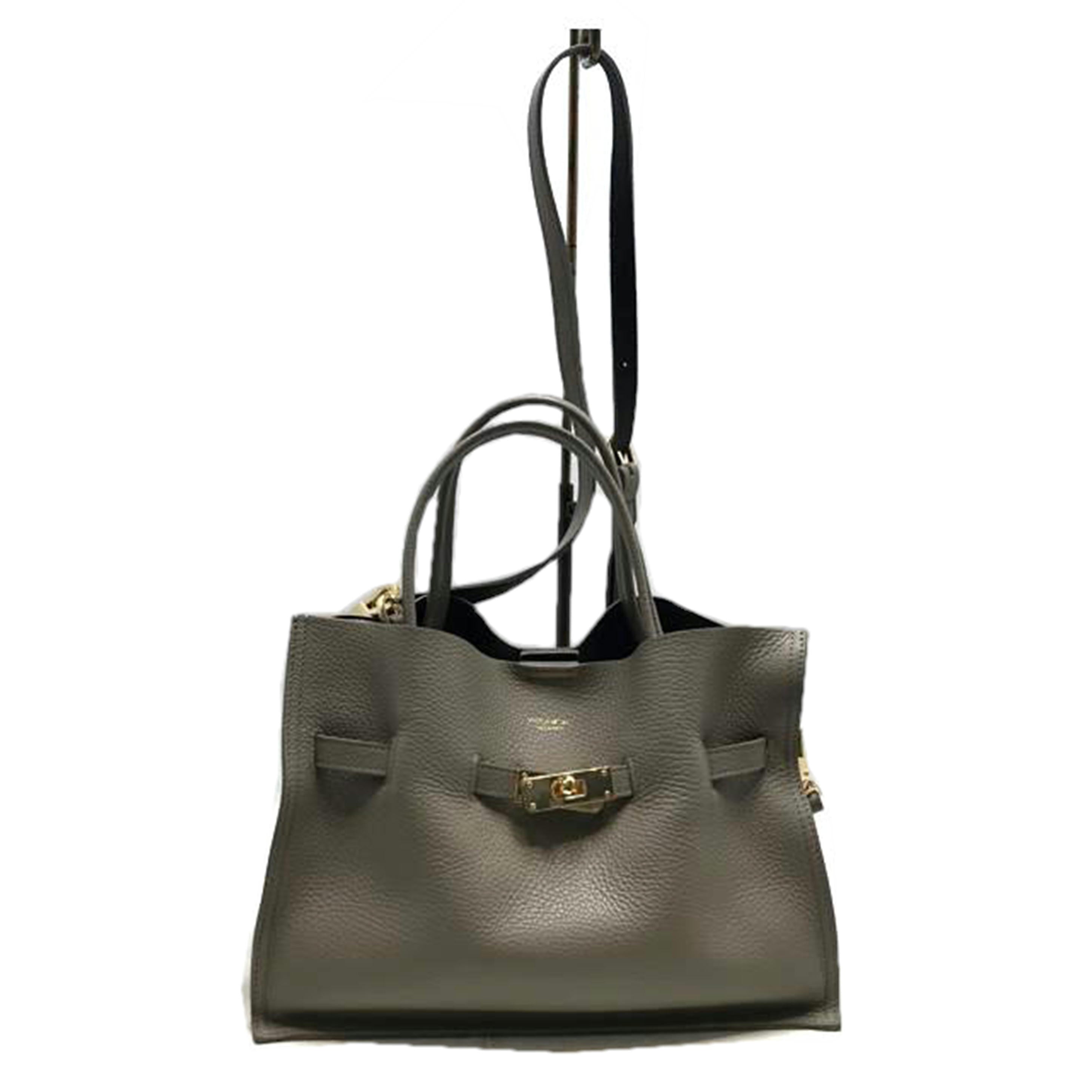 VIOLAd'ORO ヴィオラドーロ/イタリアンWフェイスレザートートM//ABランク/51