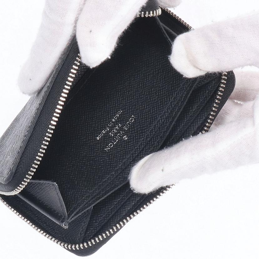 LV ルイヴィトン/ジッピーコインパース/タイガ/ノワール/M30511//RFI*/Aランク/75