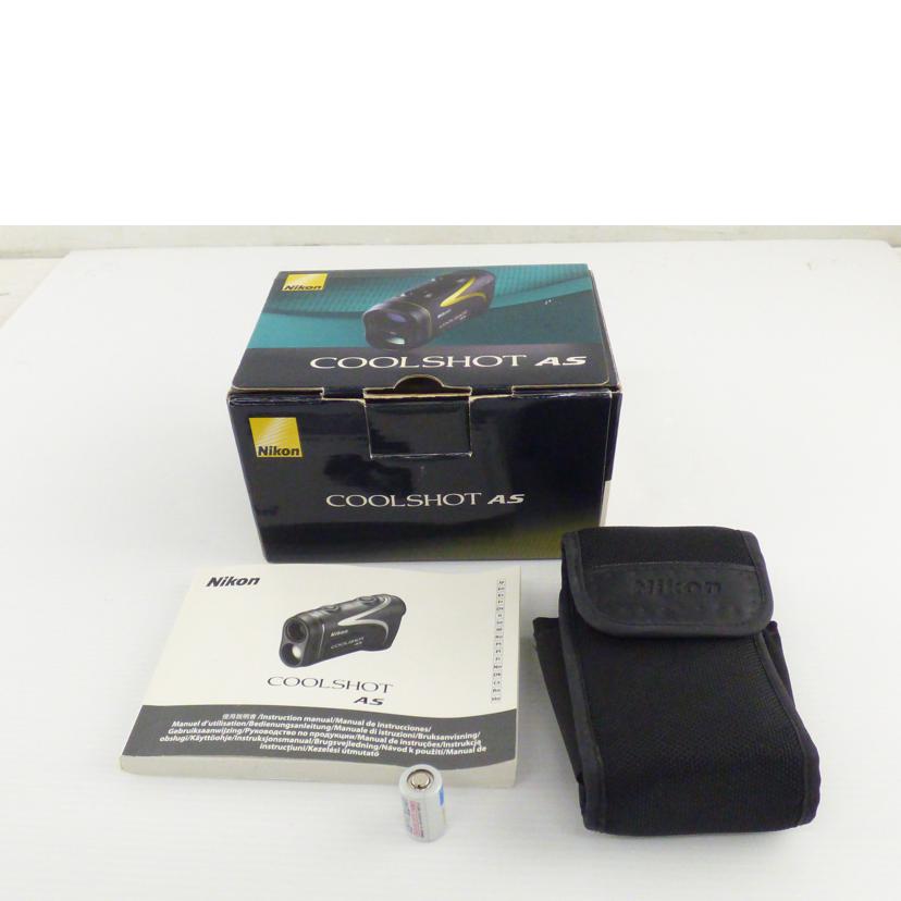 Nikon ニコン/ゴルフレーザー距離計/COOL SHOT AS//2024846/Cランク/64