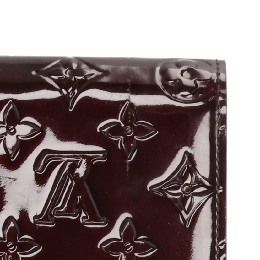 LV ルイ・ヴィトン/ポルトフォイユ・サラ/ヴェルニ/アマラント/M93524//TN3***/Aランク/18