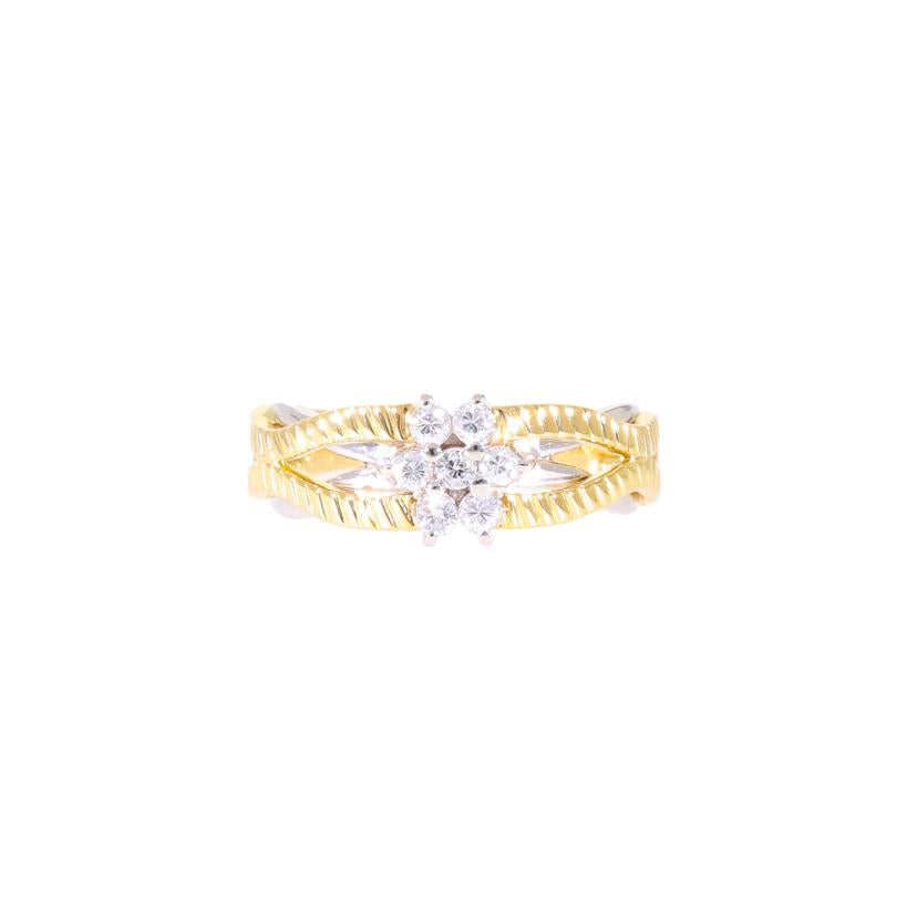 / K18/PT900ダイヤリング0.20ct//Aランク/05