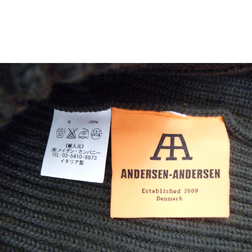 ANDERSEN-ANDERSEN アンデルセン アンデルセン /指抜きハイネックニット//ABランク/88