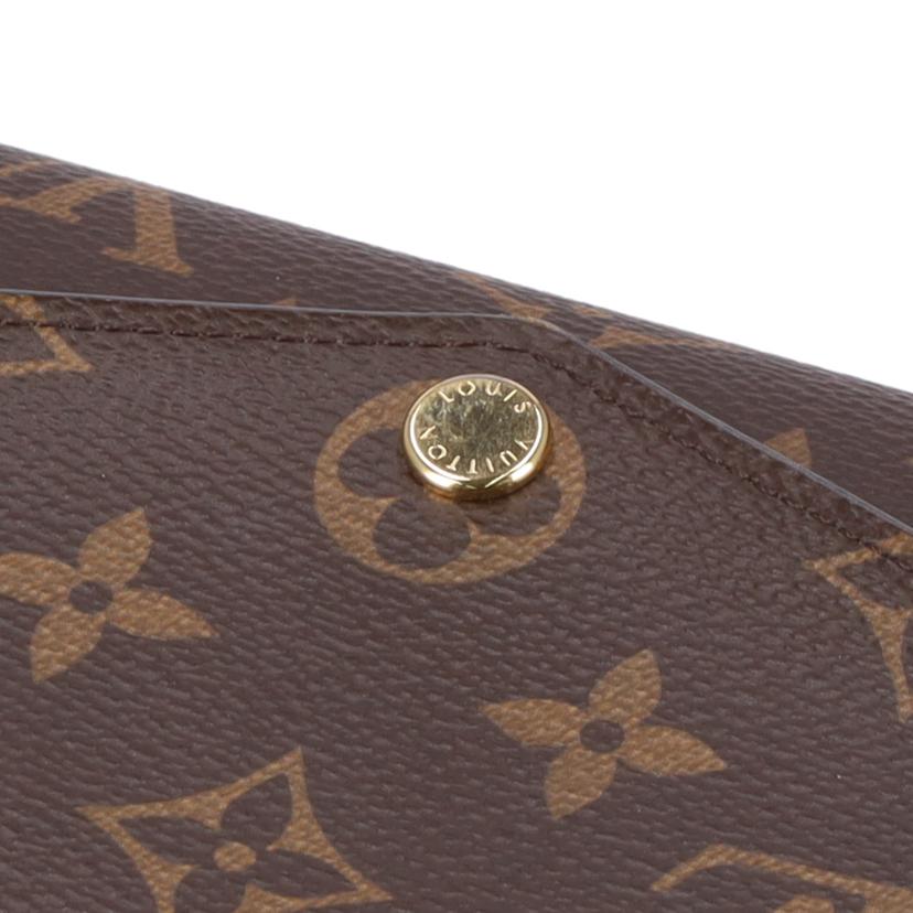 LV ルイヴィトン/ポルトフォイユ・サラ/モノグラム/フューシャ/M62234//RFI*/Bランク/75