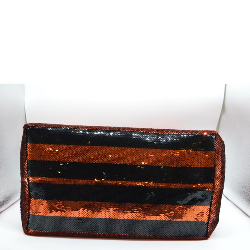 PRADA プラダ/マルチボーダーラインスパンコールレザートート//110/ABランク/89