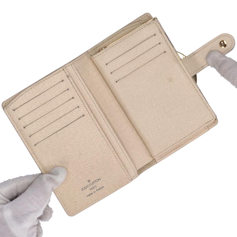 LV/ポルトフォイユ・ヴィエノワ/ダミエアズール/N61676//MI2***/ABランク/75