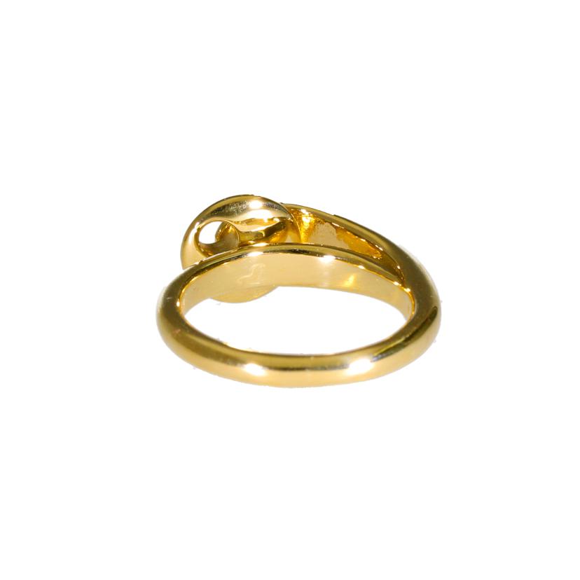 MIKIMOTO/◎K18PERLITAダイヤリング0.34ct #11//ABランク/59