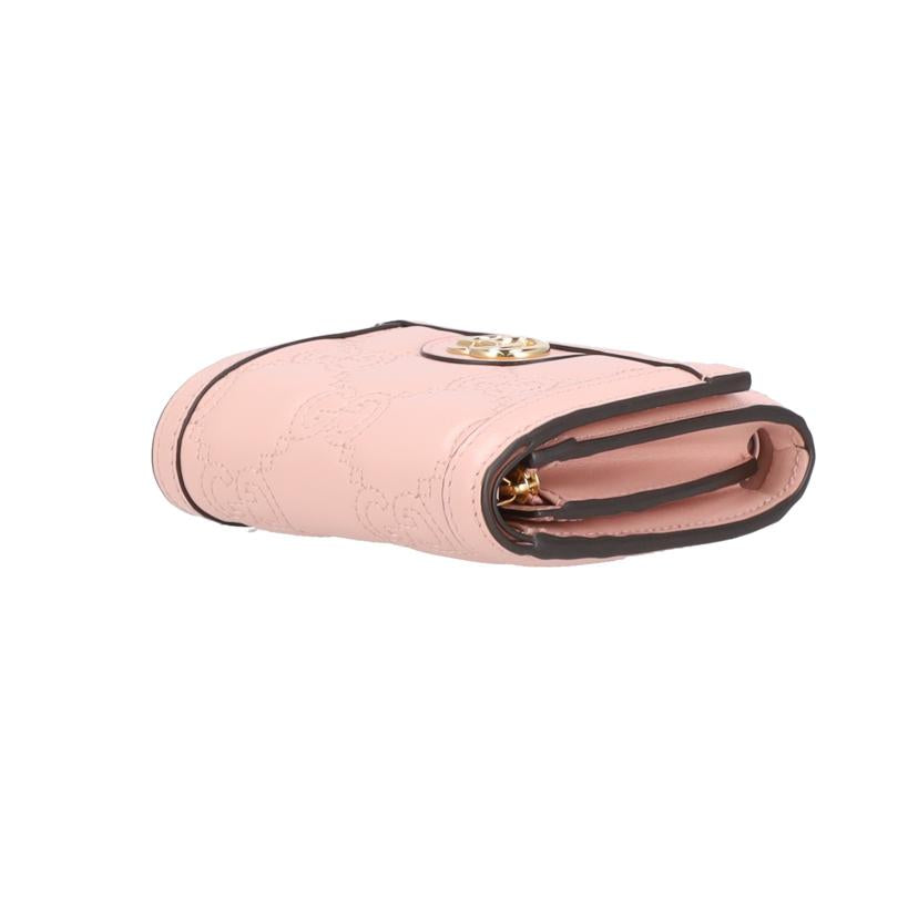 GUCCI グッチ/GGマトラッセ/フラップウォレット/723799//218*/Aランク/91
