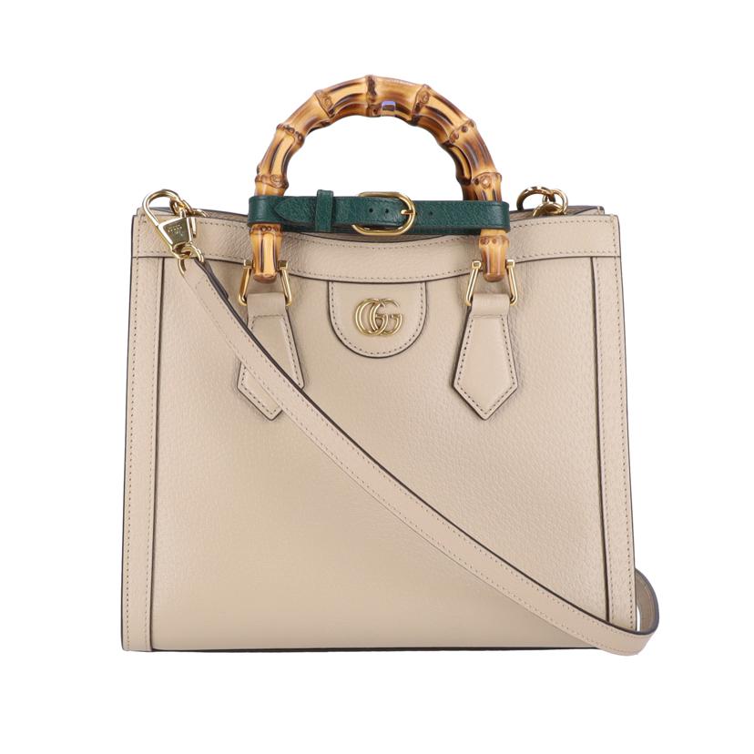 GUCCI グッチ/ダイアナスモールバンブーレザー2wayショルダー/702721//493***/SAランク/18