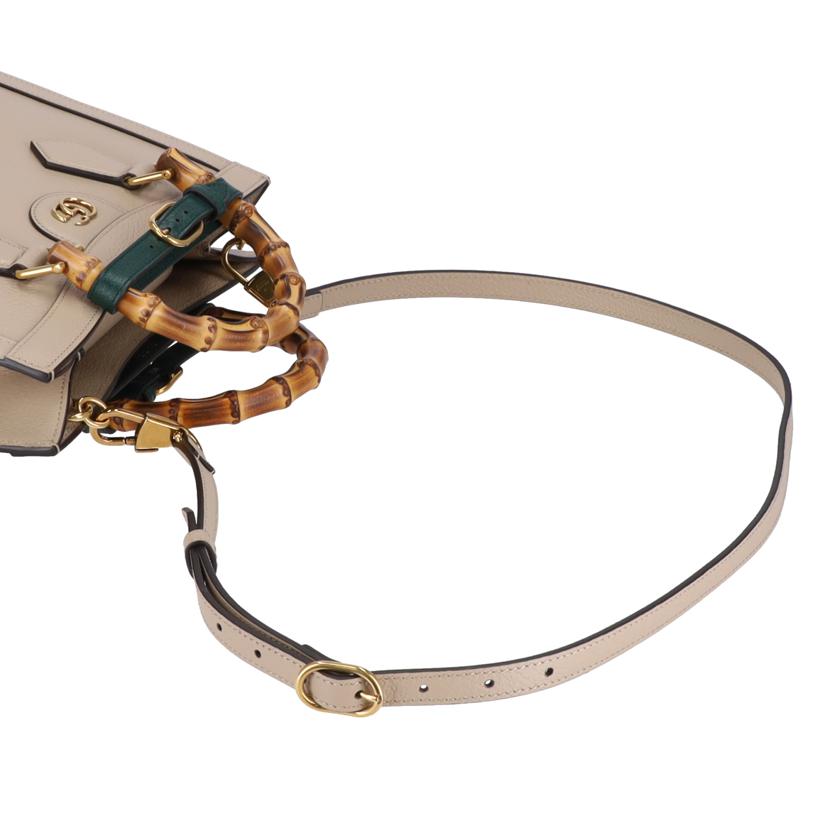 GUCCI グッチ/ダイアナスモールバンブーレザー2wayショルダー/702721//493***/SAランク/18