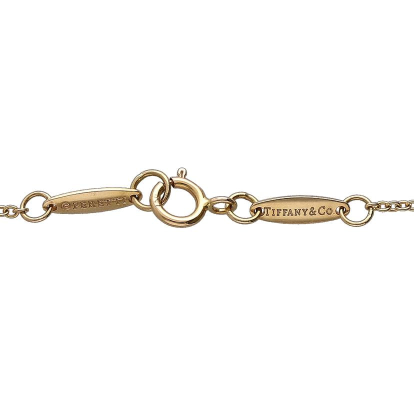 TIFFANY ティファニー/K18オープンハートミニネックレス//Aランク/19