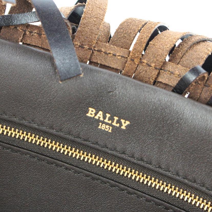 BALLY バリー/Handbyレザートート/ブラウン系//Aランク/05