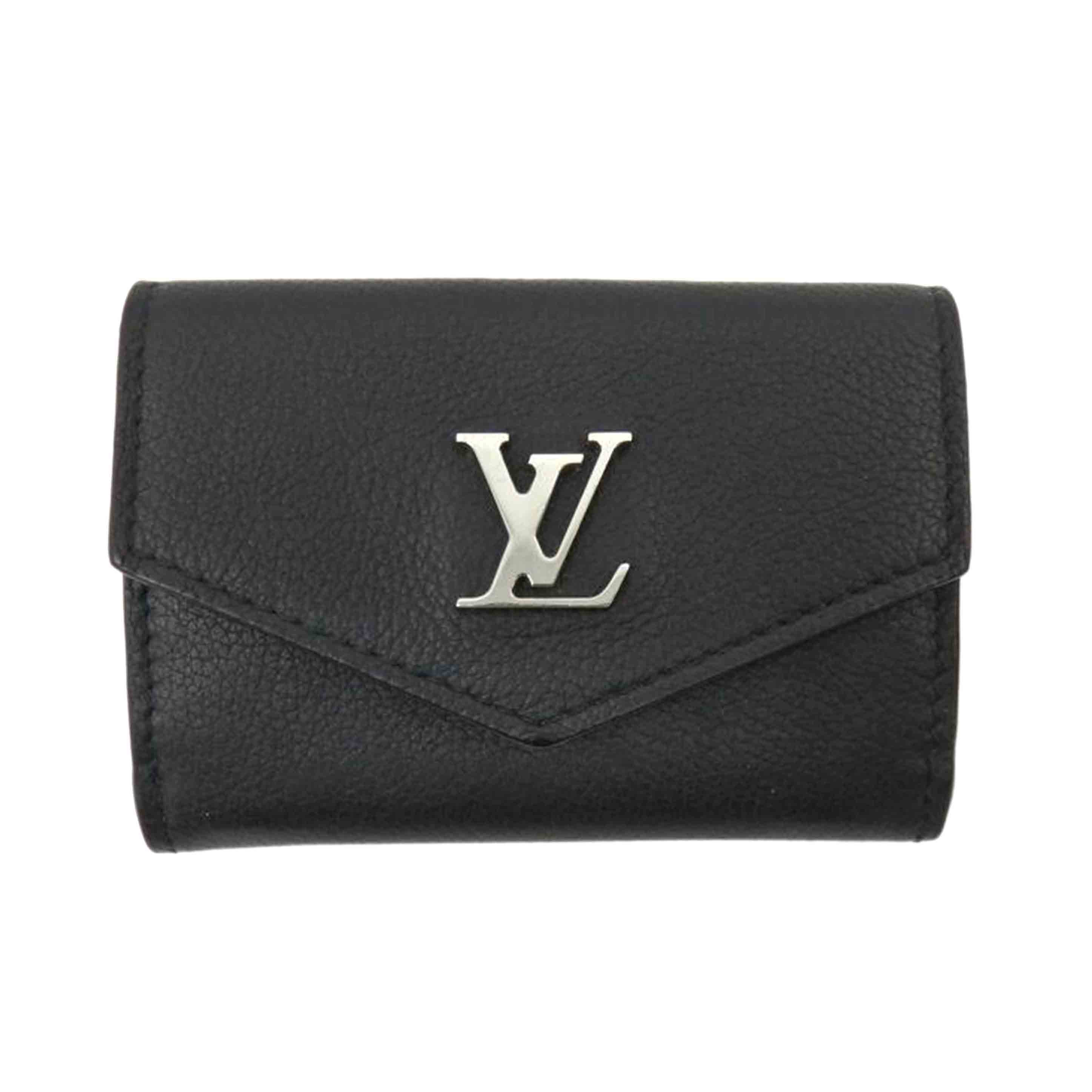 LV ルイ・ヴィトン/ポルトフォイユ・ロックミニ/ノワール/M63921//RFI****/ABランク/77
