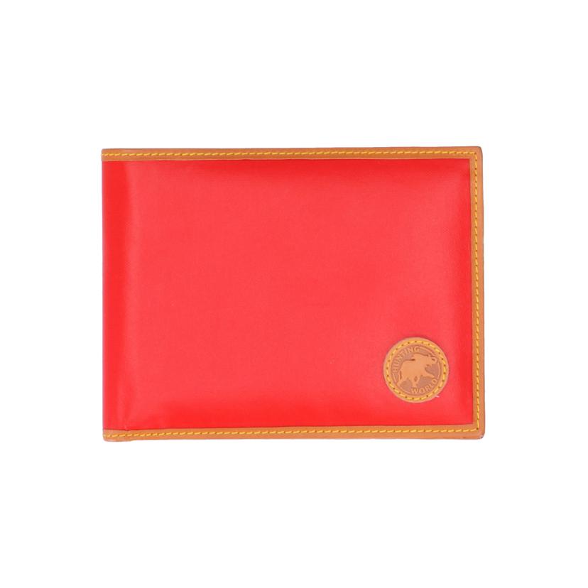 HUNTING WORLD ハンティングワールド/バチュー/二つ折り財布/レッド//22・******/Aランク/18