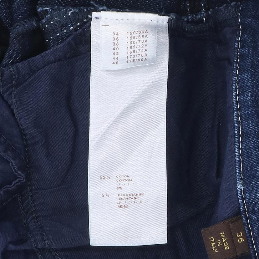 LV/25 ルイヴィトン/LV デニムスカート/インディゴ/#36//ABランク/75