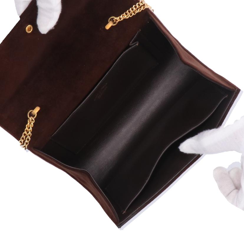 GUCCI グッチ/オールドグッチ スエードチェーンハンドバッグ//Aランク/09