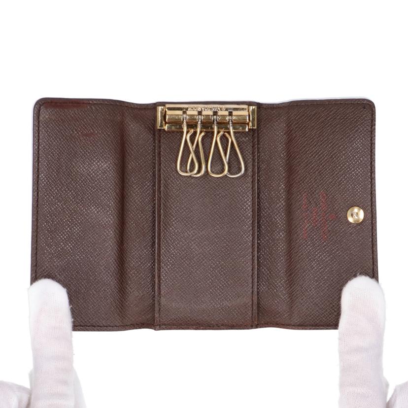 LV ルイ・ヴィトン/ミュルティクレ4/ダミエ/エベヌ/N60385//TH0***/ABランク/18