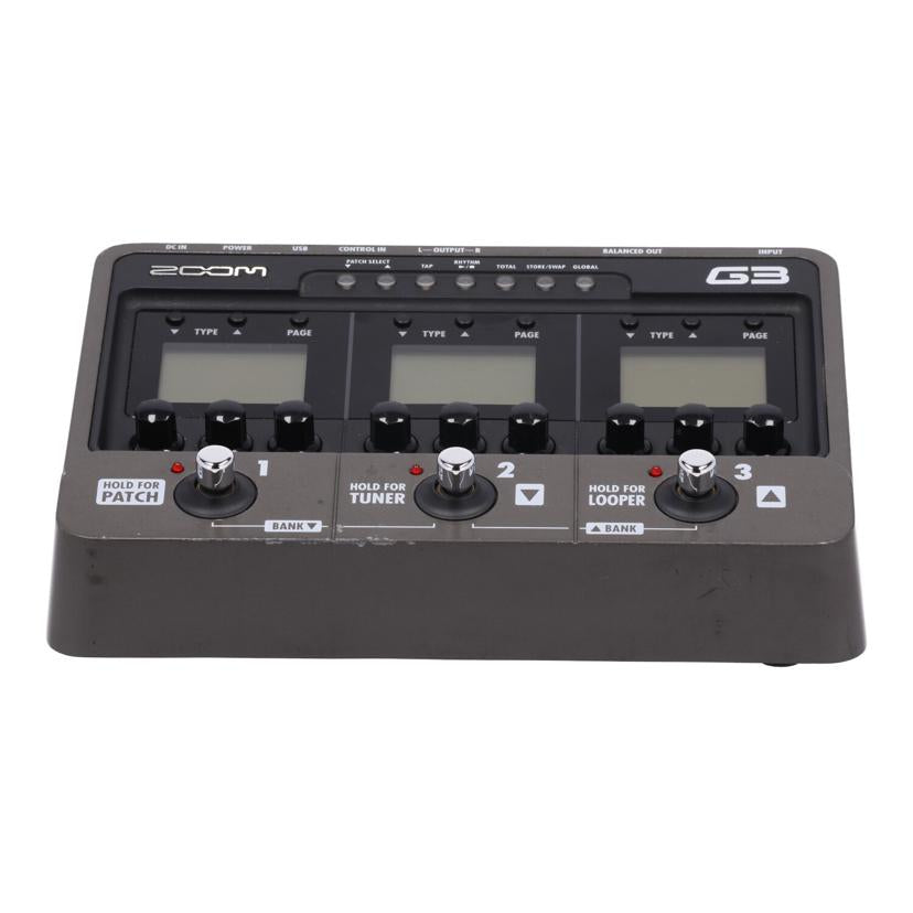 ZOOM ズーム/マルチエフェクター/G3//019102/Bランク/19