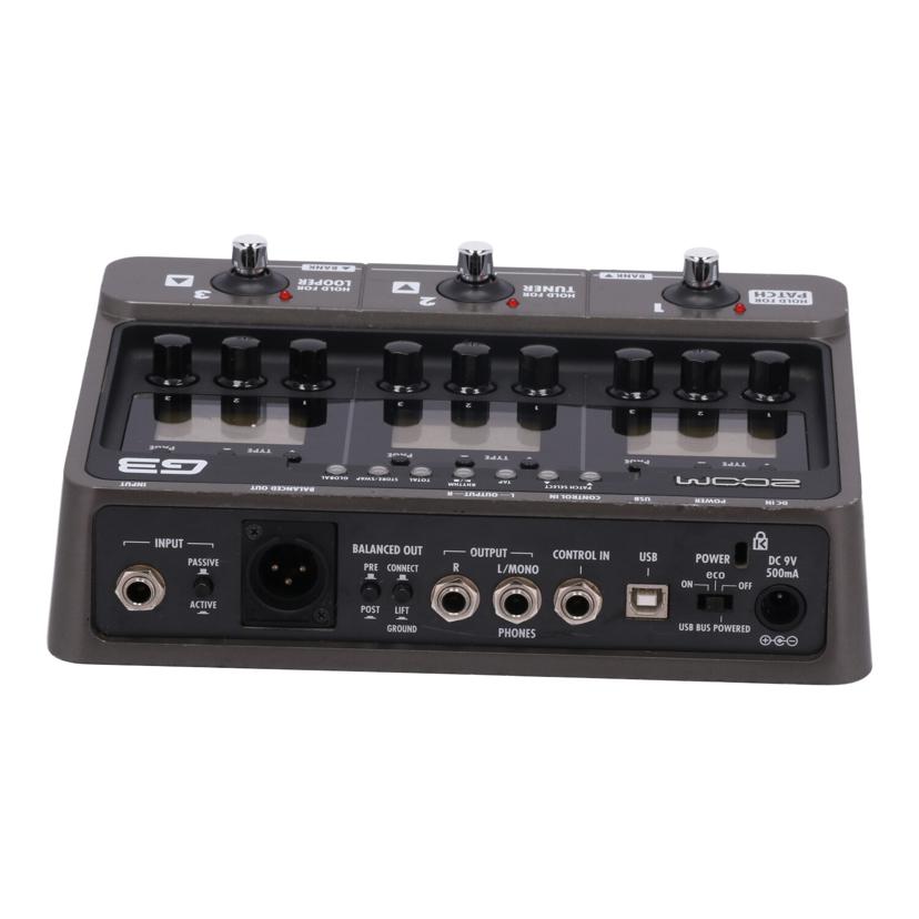 ZOOM ズーム/マルチエフェクター/G3//019102/Bランク/19