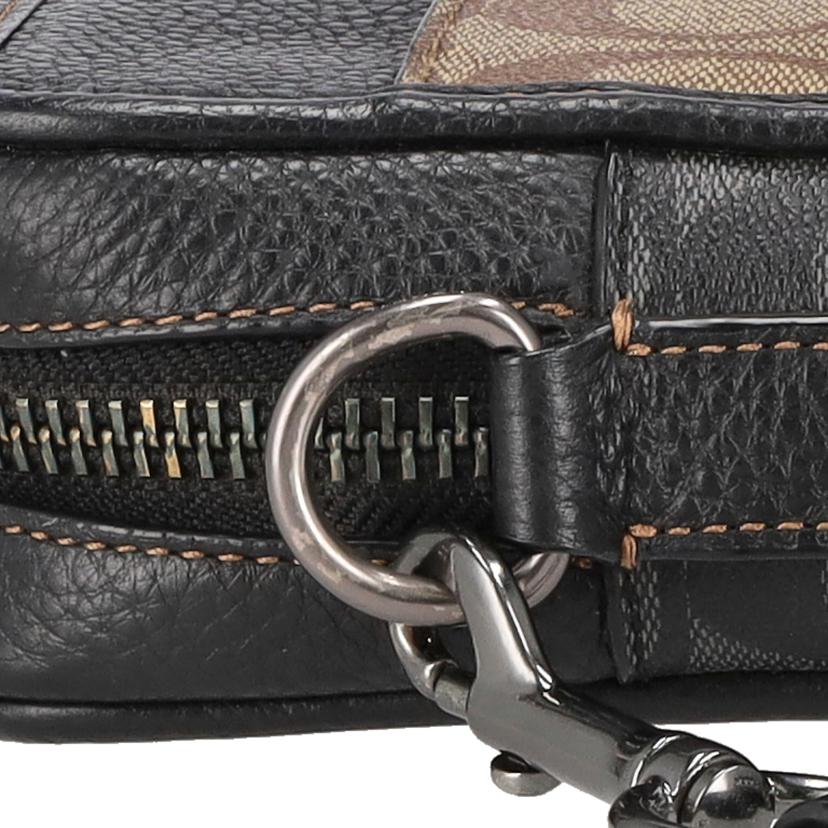 COACH コーチ/PVCシグネチャー/ショルダーバッグ/CC090//H22**/Aランク/18