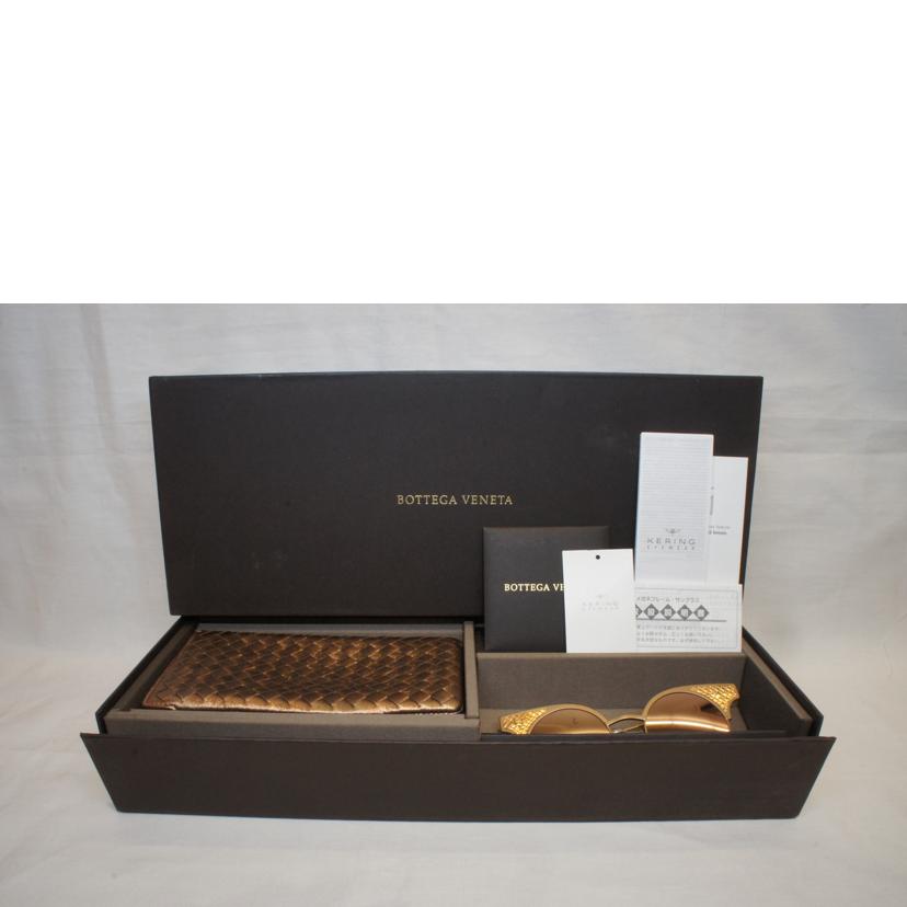 BOTTEGA VENETA ボッテガヴェネタ/30本限定K18ローズゴールド使用サングラス/BV15//01/30/Aランク/92