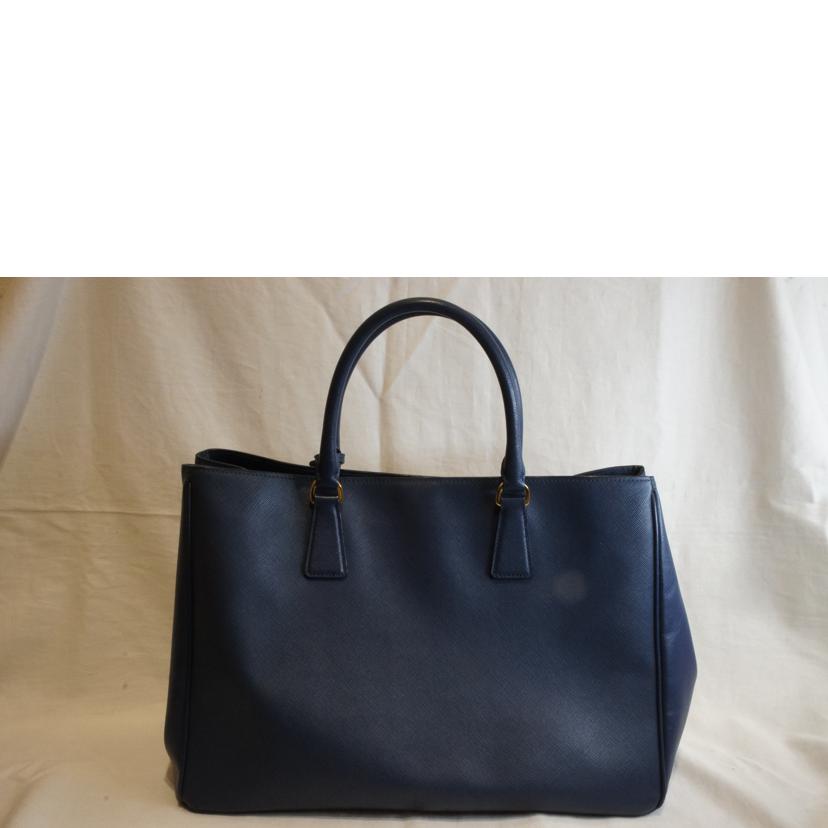 PRADA プラダ/サフィアーノレザートートブルー//173/Aランク/92