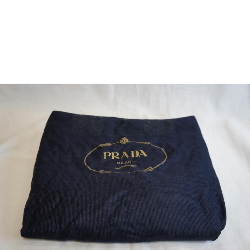 PRADA プラダ/サフィアーノレザートートブルー//173/Aランク/92