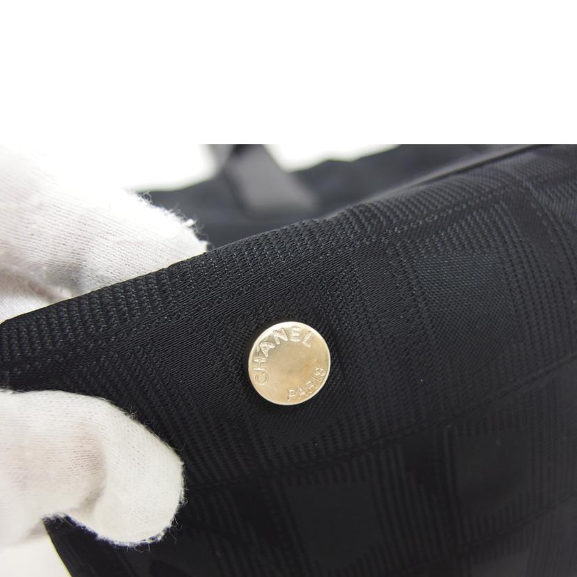 CHANEL シャネル/ニュートラベルライントートMM/ブラック/ A15991//104*****/Aランク/18