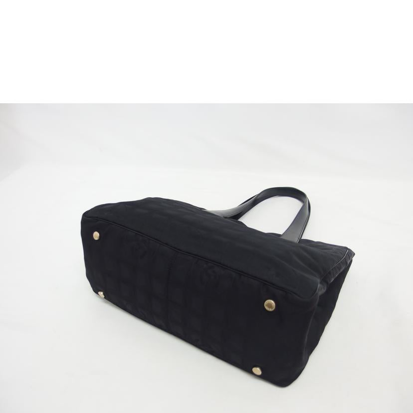 CHANEL シャネル/ニュートラベルライントートMM/ブラック/ A15991//104*****/Aランク/18