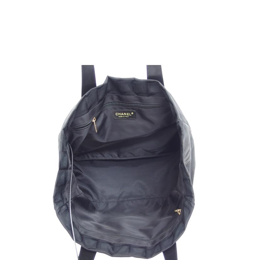 CHANEL シャネル/ニュートラベルライントートMM/ブラック/ A15991//104*****/Aランク/18