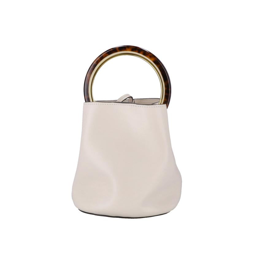 MARNI マルニ/べっ甲ハンドルパニエ・バケットサークルバッグ/SCMPU09NO1//Aランク/91