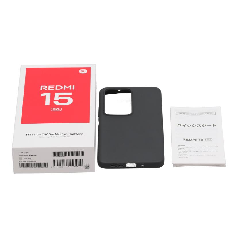 Xiaomi SoftBank シャオミ /スマートフォン/Redmi 15 5G 128GB/A501XM//7250365ZT01239/Aランク/69