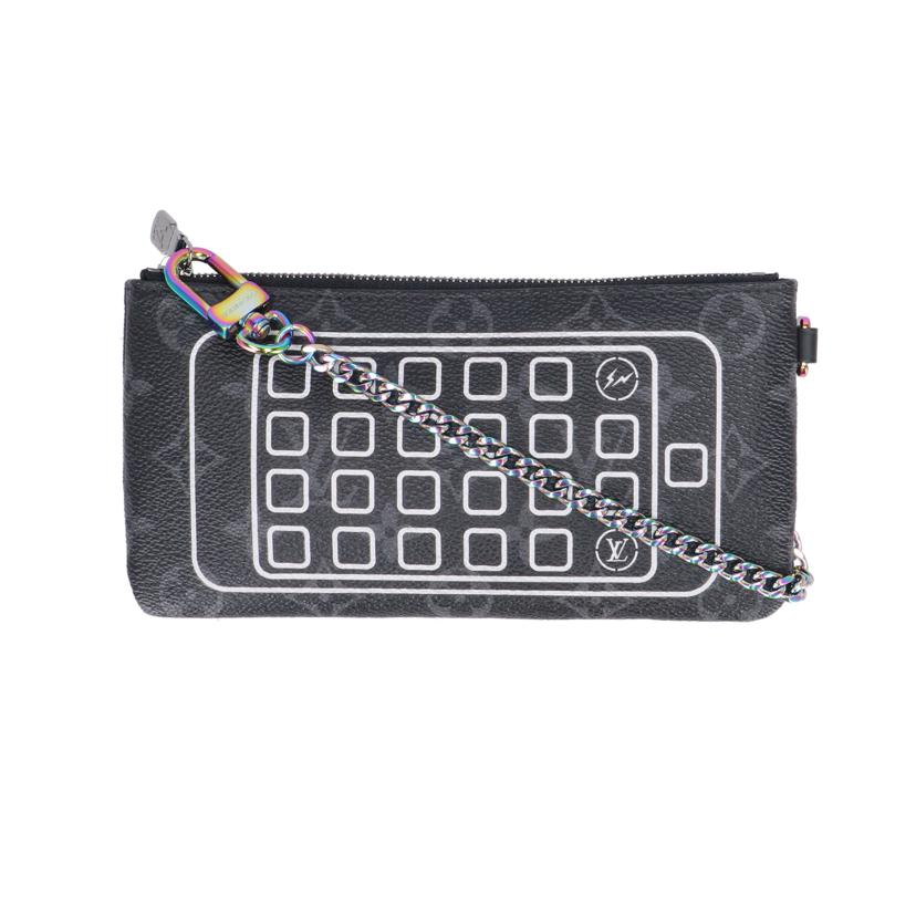 LV ルイ・ヴィトン/I-PHONEポーチ/藤原ヒロシコラボ/エクリプス/M64433//UB1***/SAランク/18